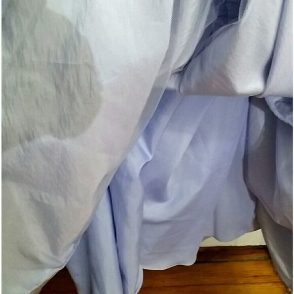 Sz 14 Le Gala Purple Strapless Prom Dress - Picture 6 of 8